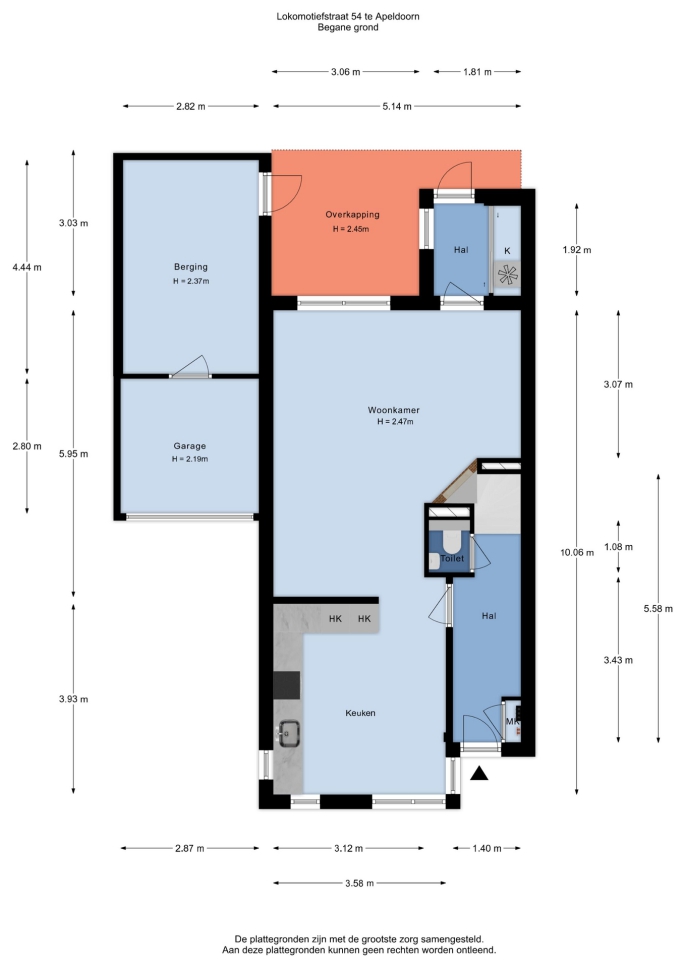 Lokomotiefstraat 54, 7331 AC, Apeldoorn