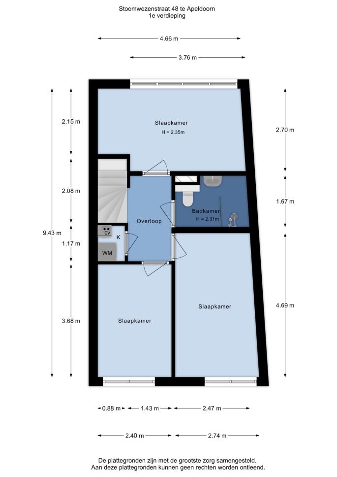 Stoomwezenstraat 48, 7331 AE, Apeldoorn