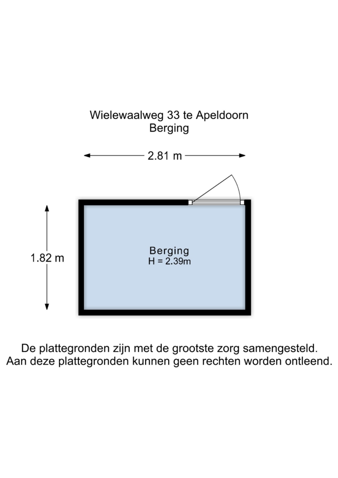 Wielewaalweg 33, 7331 EZ, Apeldoorn