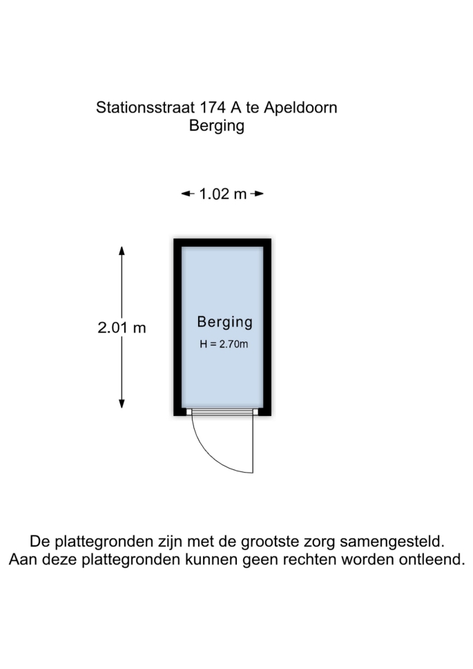 Stationsstraat 174 A, 7311 MJ, Apeldoorn