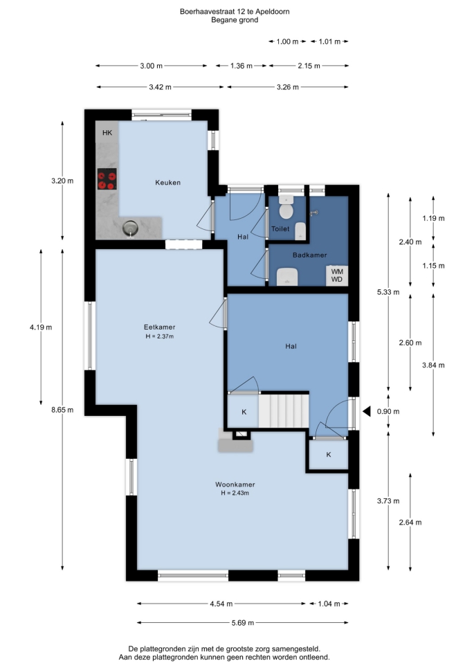 Boerhaavestraat 12, 7316 JC, Apeldoorn
