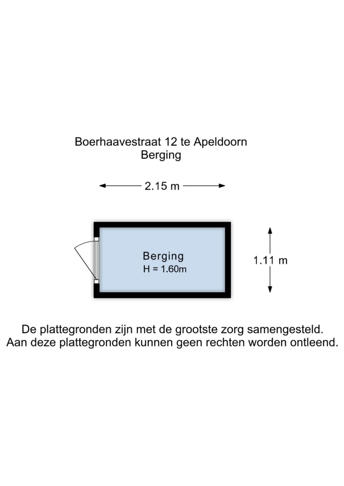 Boerhaavestraat 12, 7316 JC, Apeldoorn
