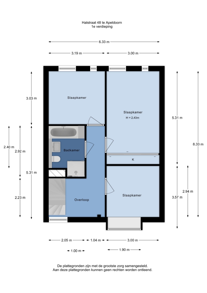 Halstraat 48, 7321 AH, Apeldoorn