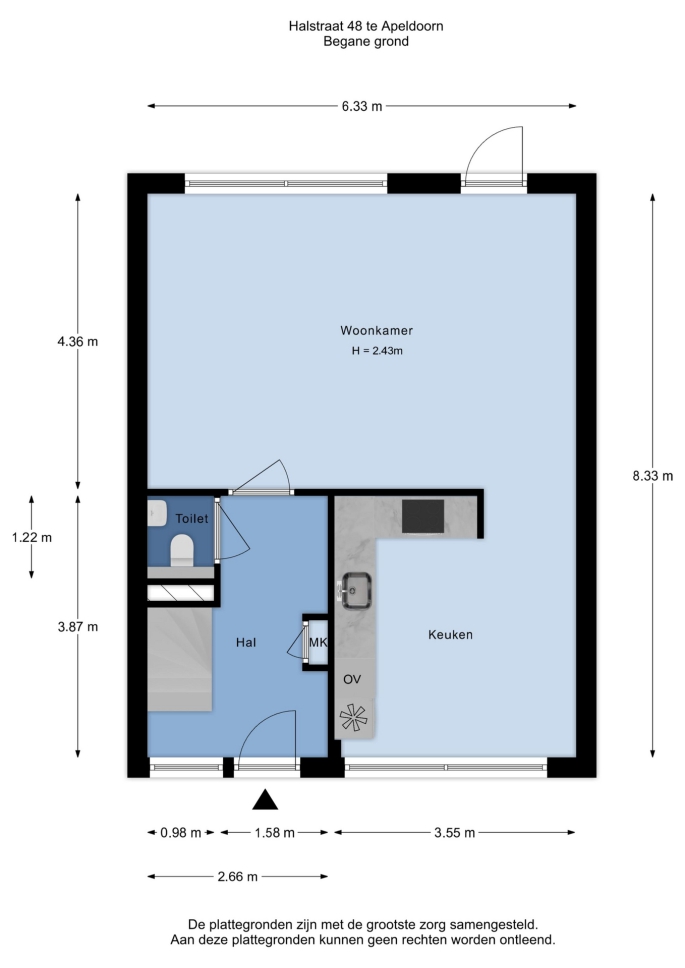 Halstraat 48, 7321 AH, Apeldoorn