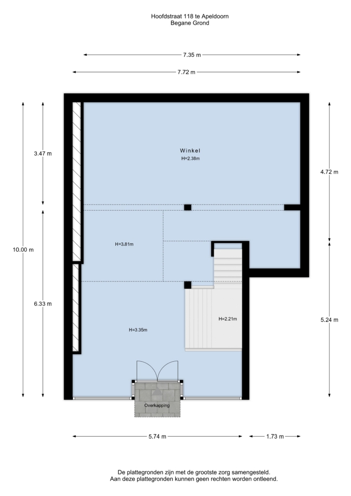 Hoofdstraat 118, 7311 KJ, Apeldoorn