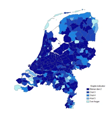 Krapte op de woningmarkt neemt toe; steeds minder keuze voor ‘Jan Modaal’