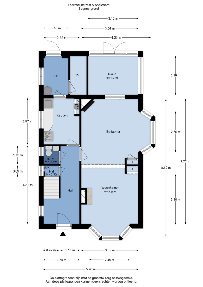 Toermalijnstraat 5, 7314 JD, Apeldoorn