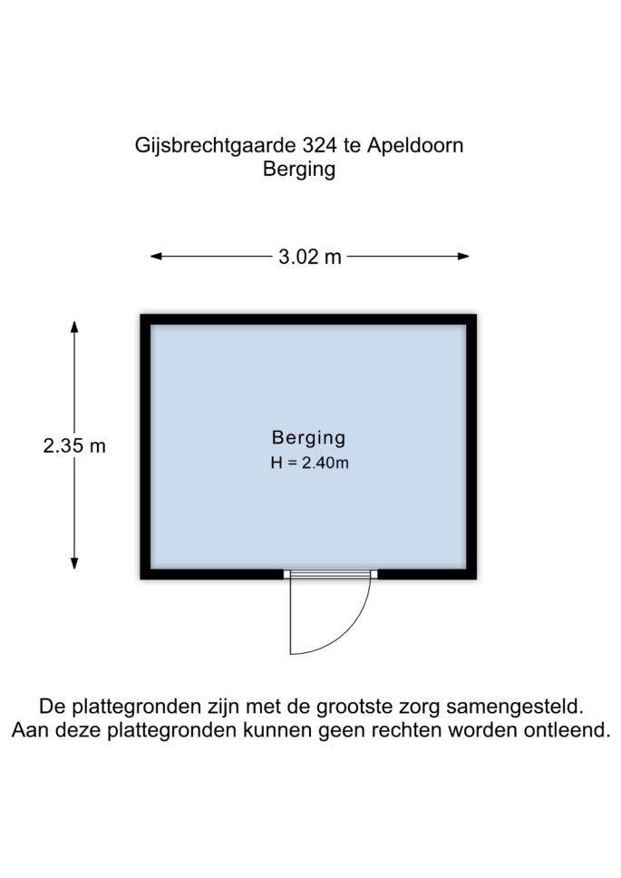 Gijsbrechtgaarde 324, 7329 CE, Apeldoorn