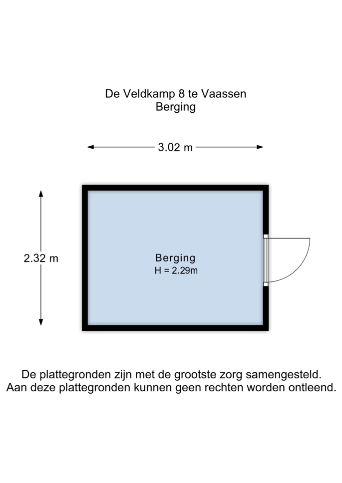 de Veldkamp 8, 8172 XE, Vaassen